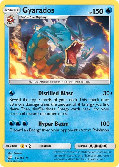 Gyarados [Reverse Holo] #30