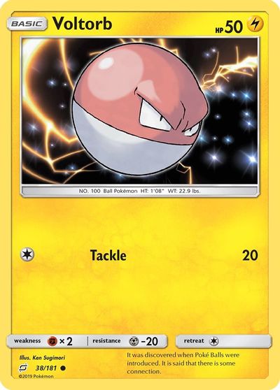 Voltorb [Reverse Holo] #38