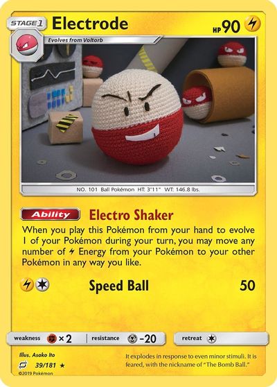 Electrode [Reverse Holo] #39