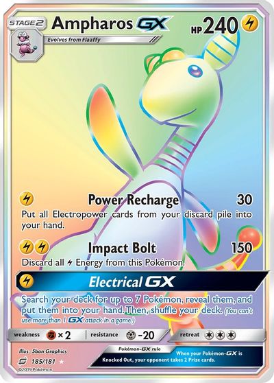 Ampharos GX #185