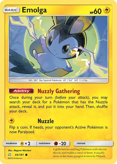 Emolga [Reverse Holo] #46