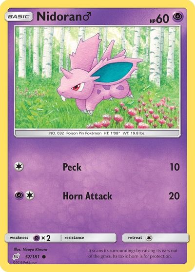 Nidoran [Reverse Holo] #57