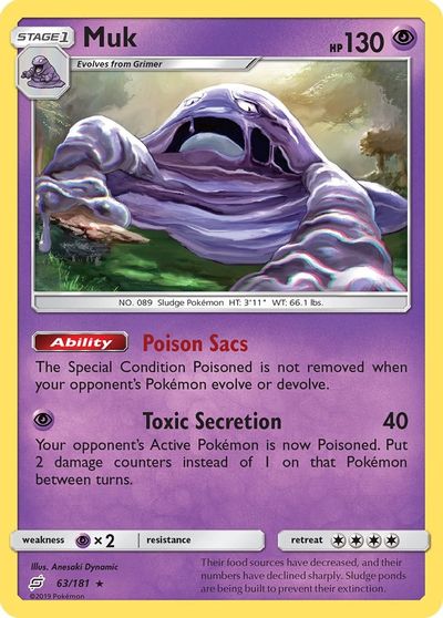 Muk [Reverse Holo] #63
