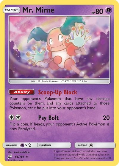 Mr. Mime [Reverse Holo] #66