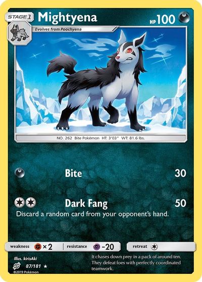 Mightyena [Reverse Holo] #87
