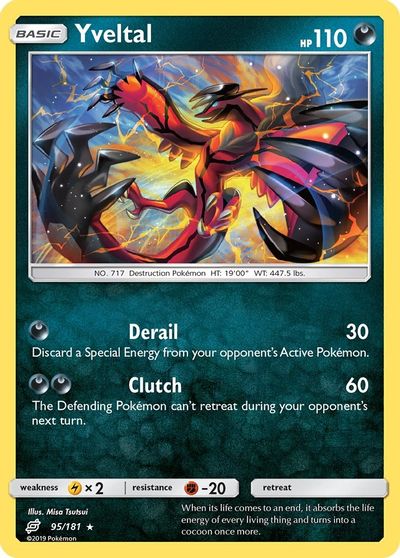 Yveltal [Reverse Holo] #95