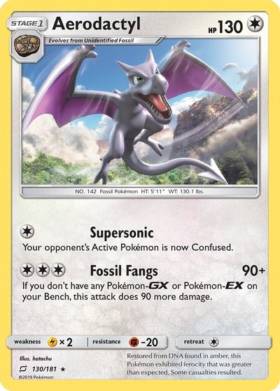 Aerodactyl [Reverse Holo] #130