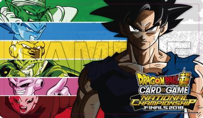 Dragon Ball Super National Championship Finals 18 Side Event Playmat Bandai Playmats Playmats Tcgplayer Com