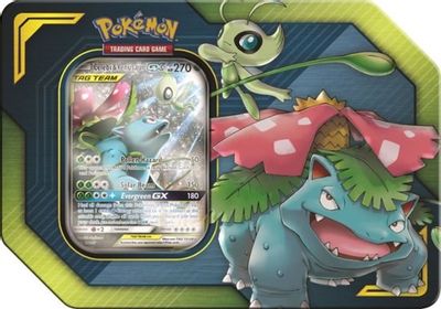 Celebi & Venusaur Tin