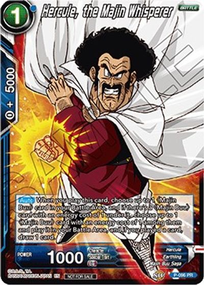 Hercule The Majin Whisperer Promotion Cards Dragon Ball Super Ccg Tcgplayer Com