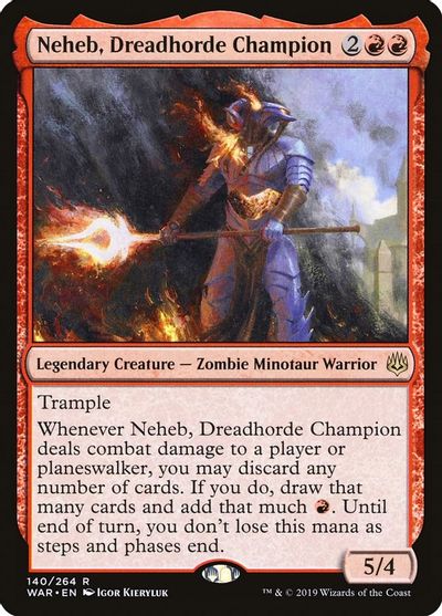 Neheb, Dreadhorde Champion - War the Spark Magic: The Gathering TCGplayer.com
