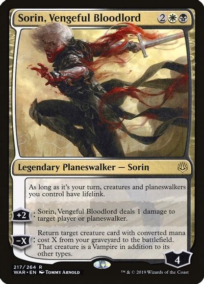 Sorin Vengeful Bloodlord #217