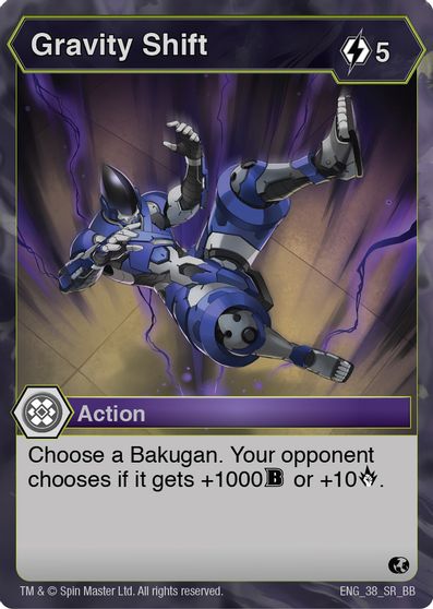 Gravity Shift Battle Brawlers Bakugan Tcg Tcgplayer Com