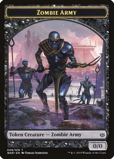 Zombie Army Token 009 #9