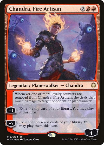 Chandra Fire Artisan #119