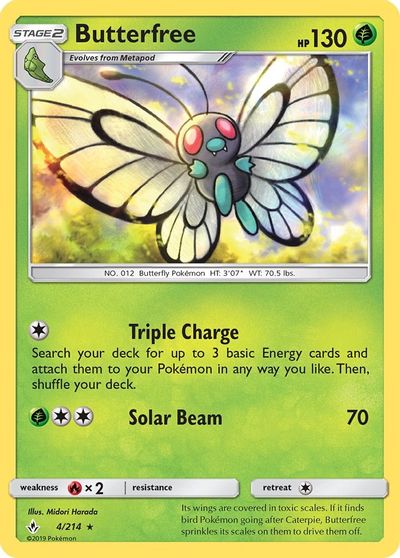Butterfree [Reverse Holo] #4