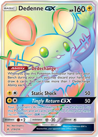 Dedenne GX #219