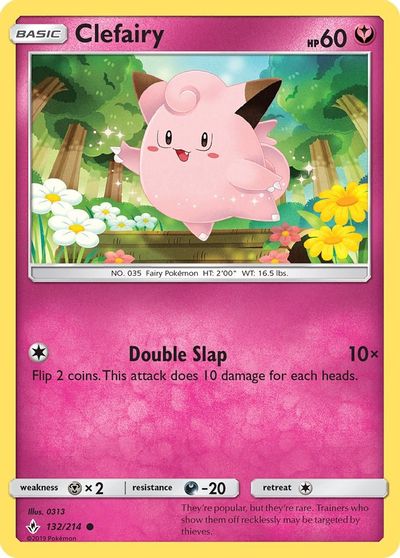 Clefairy [Reverse Holo] #132