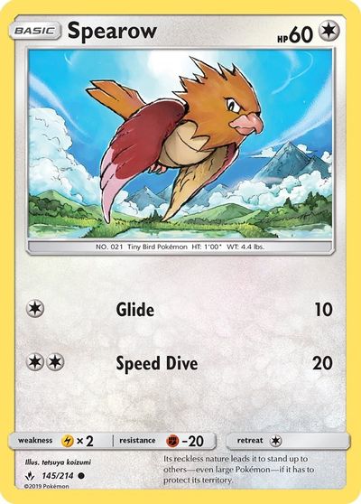 Spearow [Reverse Holo] #145