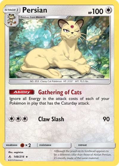 Persian [Reverse Holo] #148