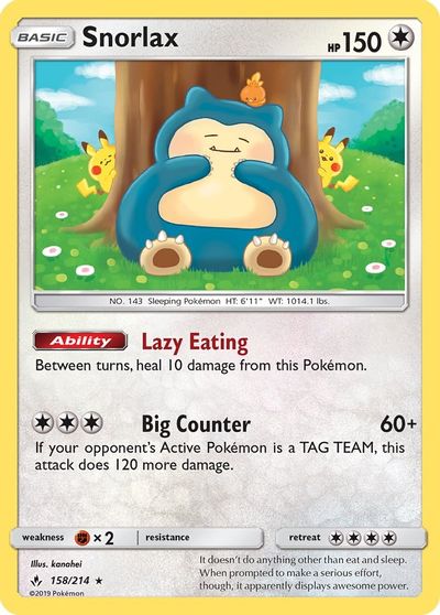 Snorlax #158