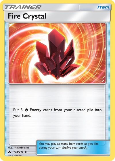 Fire Crystal [Reverse Holo] #173