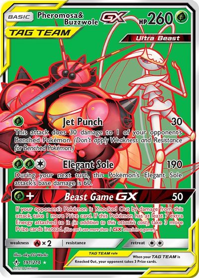 Pheromosa & Buzzwole GX #191