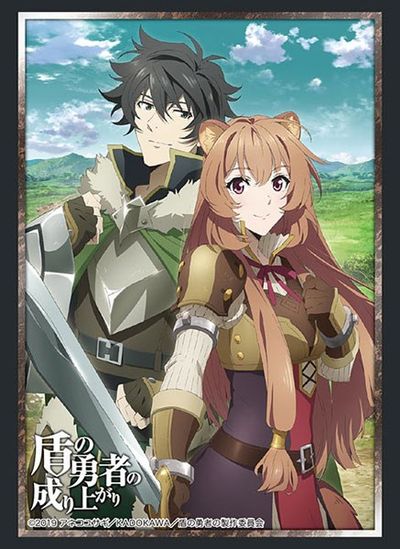 The Rising of the Shield Hero 60 ct Anime card sleeves Raphtalia and Filo