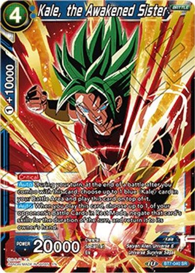 Buy Kale, the Awakened Sister - Assault of the Saiyans at TCGplayer.com