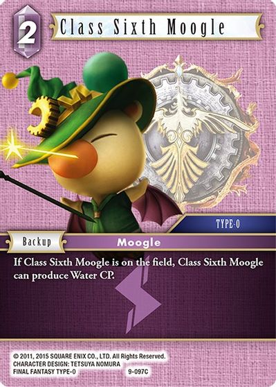 Rare Final Fantasy TCG Good King Moggle Mog XII 14-031R Opus XIV