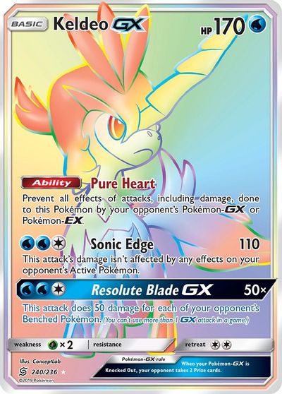 Keldeo GX #240