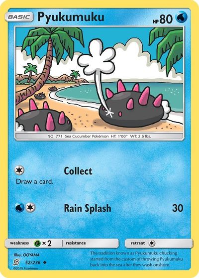 Pyukumuku [Reverse Holo] #52