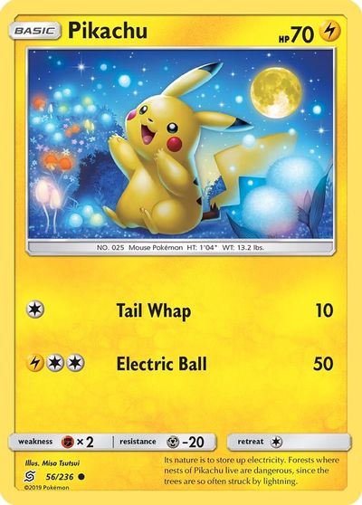 Pikachu [Reverse Holo] #56