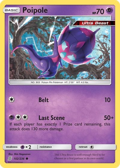 Poipole [Reverse Holo] #102