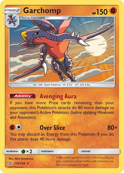 Garchomp [Reverse Holo] #114