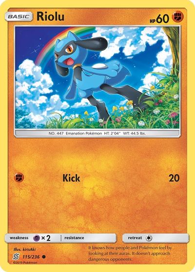 Riolu [Reverse Holo] #115