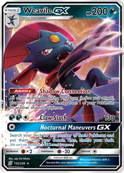 Weavile GX #132