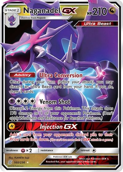 Naganadel GX #160