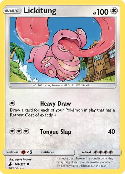Lickitung [Reverse Holo] #161