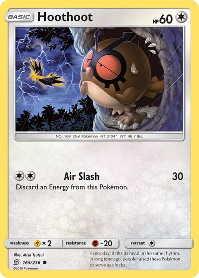 Hoothoot [Reverse Holo] #165