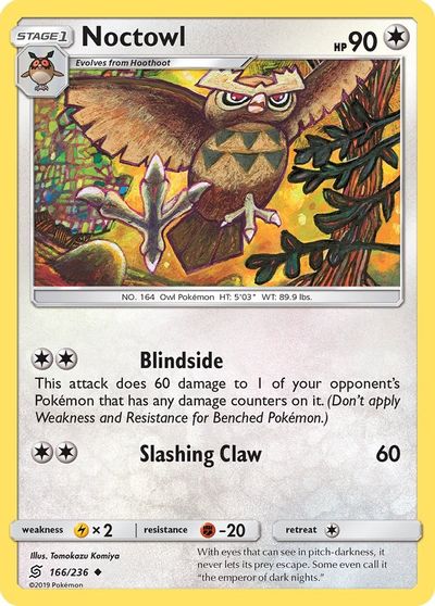 Noctowl [Reverse Holo] #166