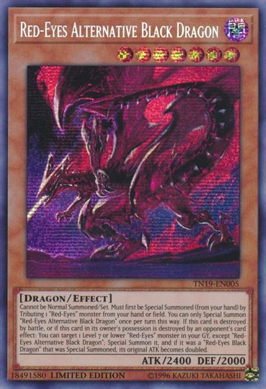 Red-Eyes Alternative Black Dragon TN19-EN005