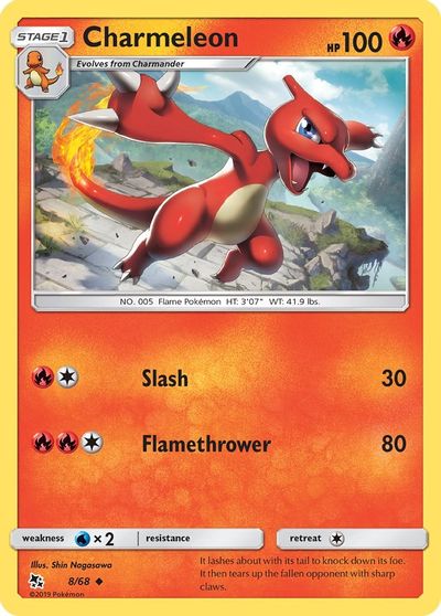Charmeleon [Reverse Holo] #8