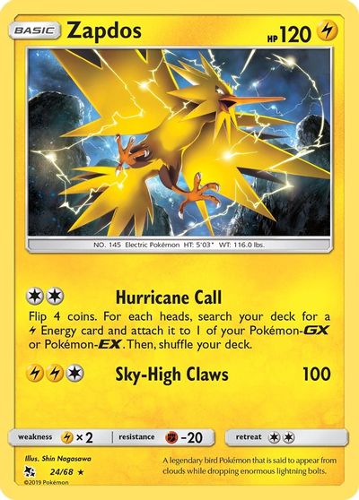 Zapdos [Reverse Holo] #24