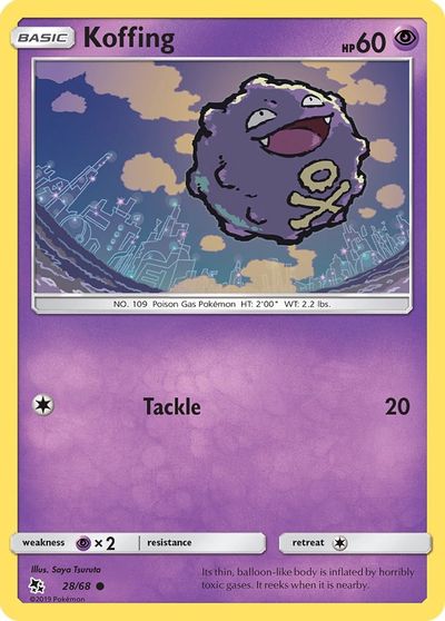 Koffing [Reverse Holo] #28