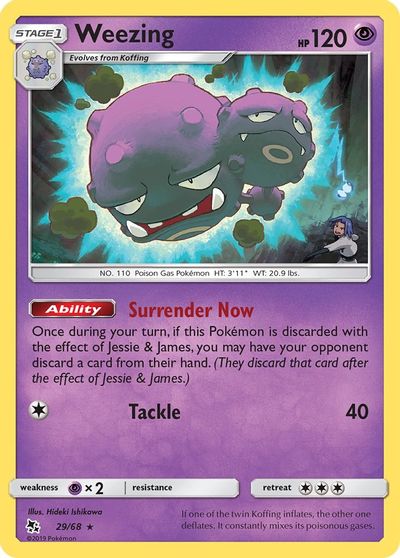 Weezing [Reverse Holo] #29