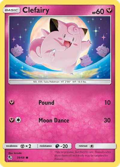 Clefairy [Reverse Holo] #39