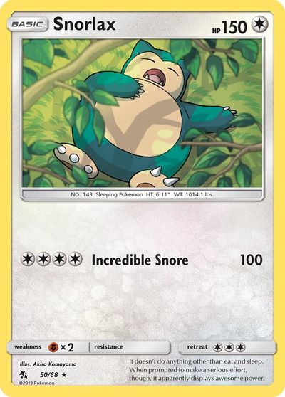 Snorlax [Reverse Holo] #50