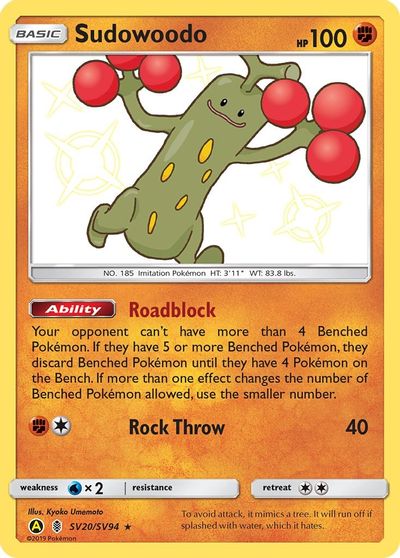 Sudowoodo #SV20