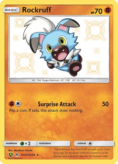 Rockruff #SV23